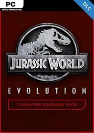 キ*ー様 JURASSIC配布CDYU+KIBACTERIA EVER+LAST 购买Jurassic World Evolution PC: Carnivore Dinosaur Pack DLC CD