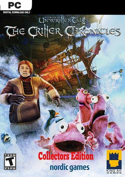 The Book of Unwritten Tales: The Critter Chronicles Collectors Edition PC, Steam Game Key, Loaded (CDKeys)