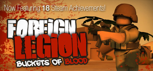 Foreign Legion Buckets of Blood PC, Steam Game Key, Loaded (CDKeys)