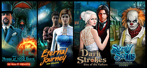 Hidden Object Bundle 4 in 1 PC, Steam Game Key, Loaded (CDKeys)