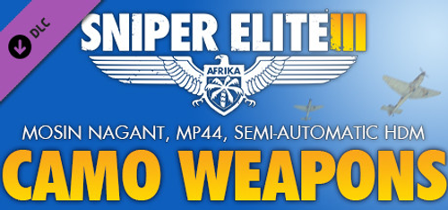 Sniper Elite 3  Camouflage Weapons Pack PC, Steam Game Key, Loaded (CDKeys)