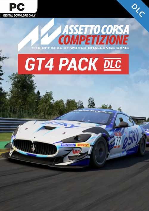 Assetto Corsa Competizione - GT4 Pack PC - DLC, Steam Game Key, Loaded (CDKeys)
