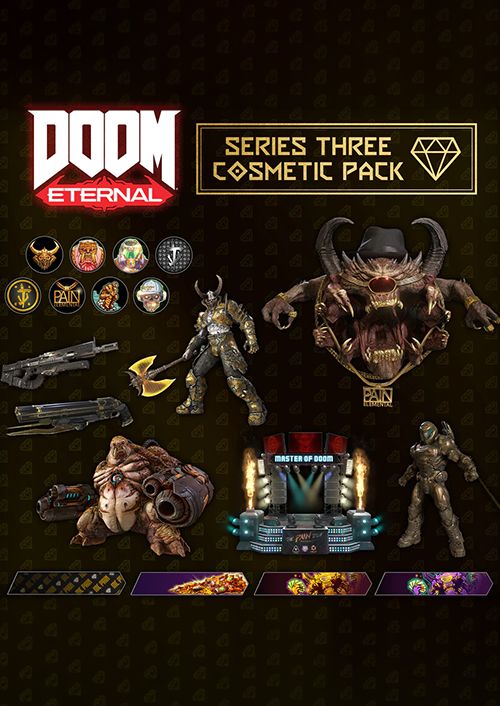 DOOM Eternal: Series Three Cosmetic Pack Switch , Nintendo Game Key, Loaded (CDKeys)