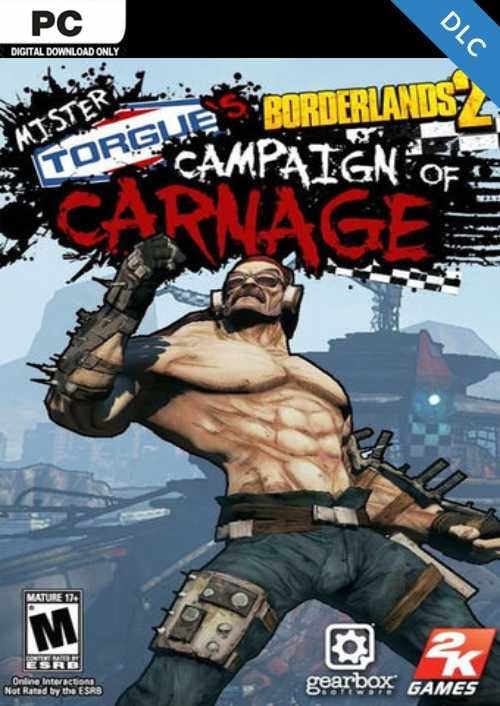 Borderlands 2 Mr. Torgue's Campaign of Carnage PC - DLC, Steam Game Key, Loaded (CDKeys)