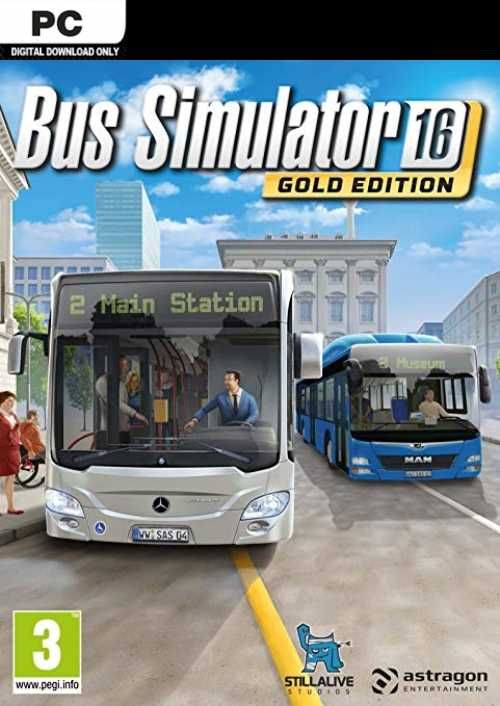 Bus Simulator 16 PC, Steam Game Key, Loaded (CDKeys)