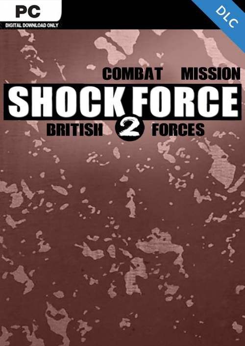 Combat Mission Shock Force 2 British Forces PC - DLC, Steam Game Key, Loaded (CDKeys)
