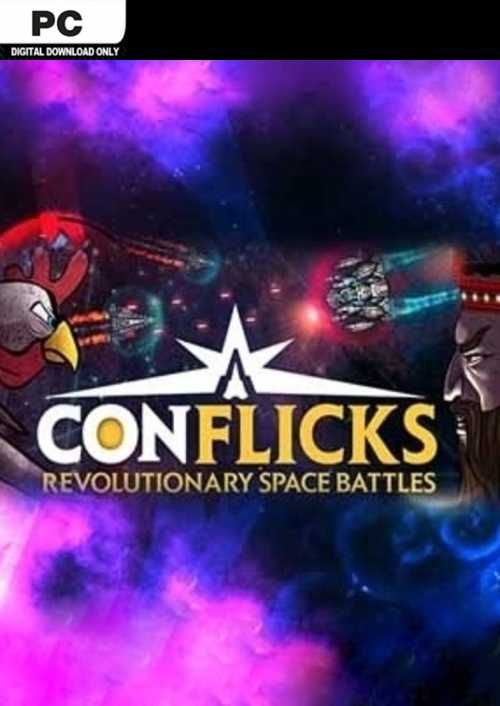 Conflicks - Revolutionary Space Battles PC, Steam Game Key, Loaded (CDKeys)