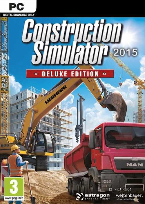 Construction Simulator 2015 Deluxe Edition PC, Steam Game Key, Loaded (CDKeys)