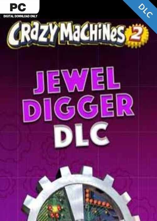 Crazy Machines 2  Jewel Digger DLC PC, Steam Game Key, Loaded (CDKeys)