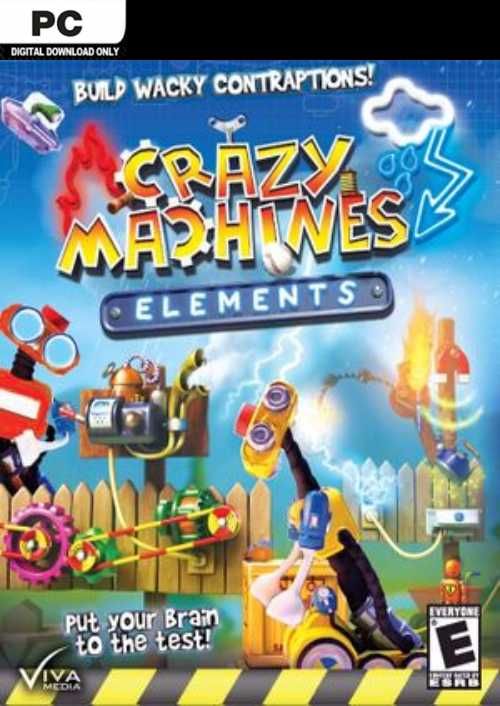 Crazy Machines Elements PC, Steam Game Key, Loaded (CDKeys)