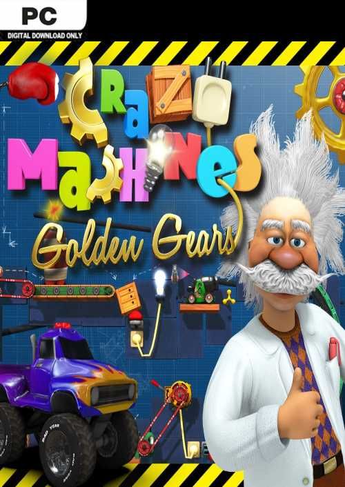 Crazy Machines Golden Gears PC, Steam Game Key, Loaded (CDKeys)