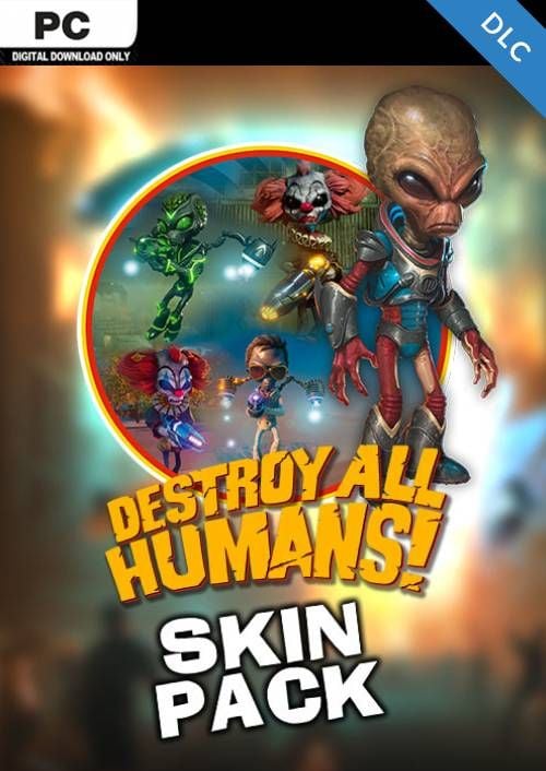 Destroy All Humans! Skin Pack PC - DLC, Steam Game Key, Loaded (CDKeys)