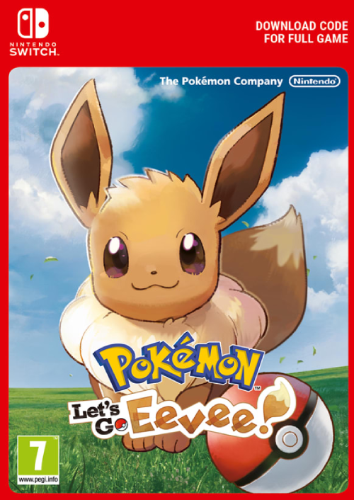 Pokemon Let's Go! Eevee Switch , Nintendo Game Key, Loaded (CDKeys)
