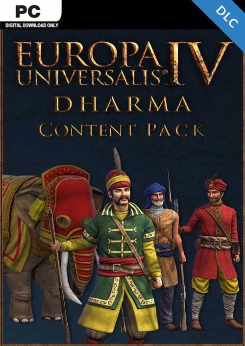 Europa Universalis IV 4 Dharma Content Pack PC, Steam Game Key, Loaded (CDKeys)