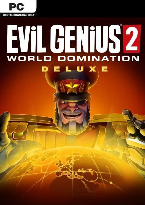 Evil Genius 2: World Domination Deluxe Edition PC, Steam Game Key, Loaded (CDKeys)