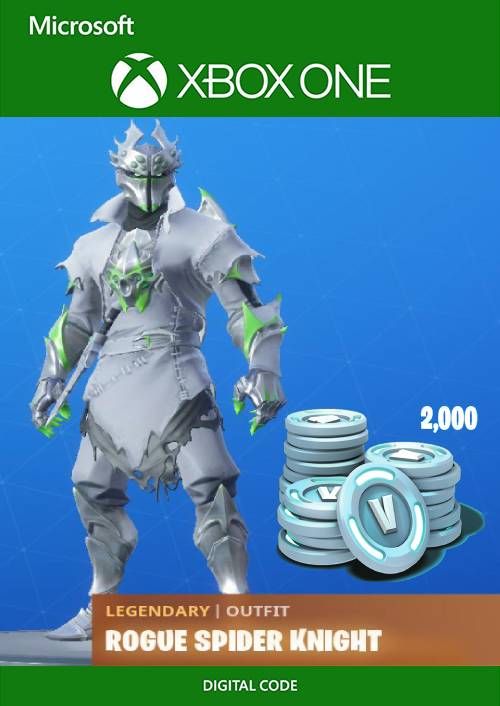 Fortnite: Legendary Rogue Spider Knight Outfit + 2000 V-Bucks Bundle Xbox One, Xbox One Game Key, Loaded (CDKeys)
