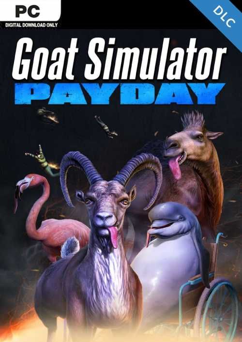 Goat Simulator PAYDAY PC - DLC, Steam Game Key, Loaded (CDKeys)