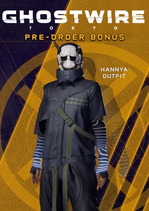 GhostWire: Tokyo - Pre-Order Bonus Hannya Outift PC - DLC, Steam Game Key, Loaded (CDKeys)