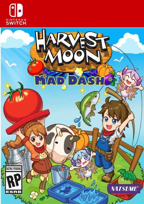 Harvest Moon - Mad Dash Switch , Nintendo Game Key, Loaded (CDKeys)