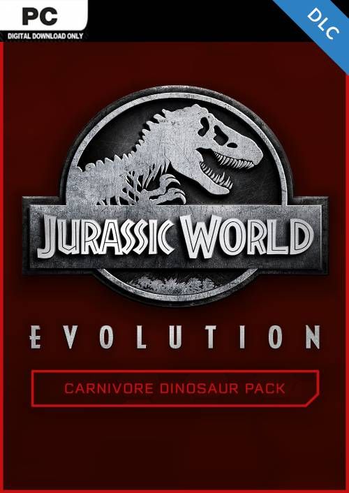 Jurassic World Evolution PC: Carnivore Dinosaur Pack DLC, Steam Game Key, Loaded (CDKeys)
