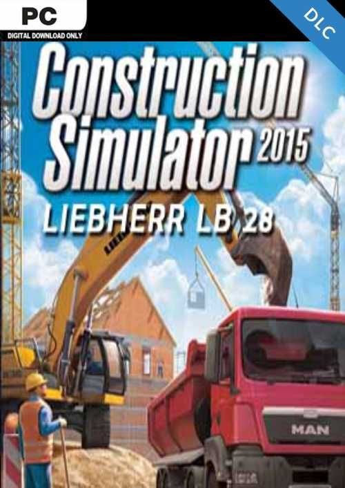 Construction Simulator 2015 Liebherr LB28  PC - DLC , Steam Game Key, Loaded (CDKeys)