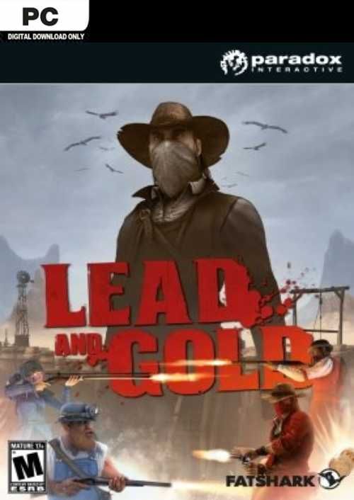 Lead and Gold: Gangs of the Wild West PC, Steam Game Key, Loaded (CDKeys)