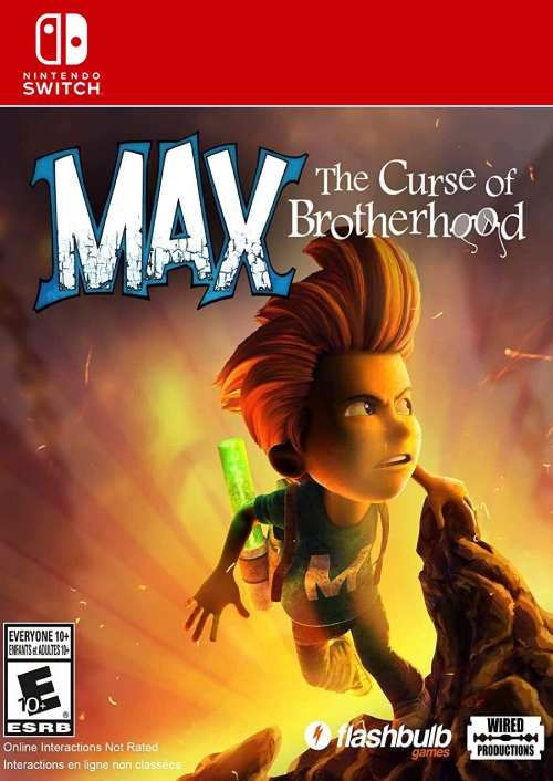 Max: The Curse of Brotherhood Switch , Nintendo Game Key, Loaded (CDKeys)