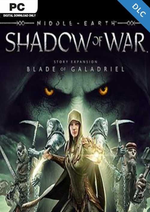 Middle-earth Shadow of War - The Blade of Galadriel Story Expansion  PC - DLC, Steam Game Key, Loaded (CDKeys)