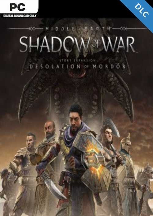Middle earth Shadow of War The Desolation of Mordor Story Expansion PC - DLC, Steam Game Key, Loaded (CDKeys)