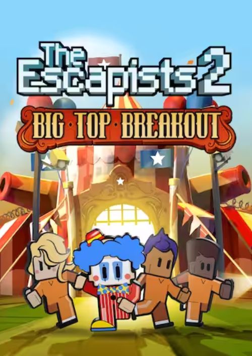 The Escapists 2 - Big Top Breakout PC - DLC, Steam Game Key, Loaded (CDKeys)
