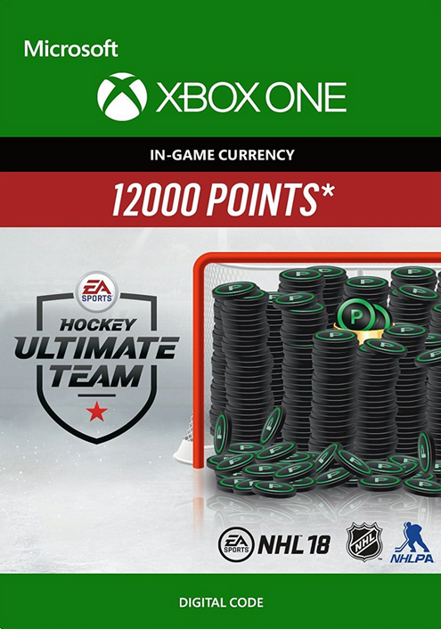NHL 18: Ultimate Team NHL Points 12000 Xbox One