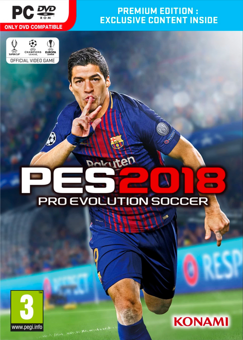 Buy Pro Evolution Soccer (PES) 2018 - Premium Edition PC CD Key
