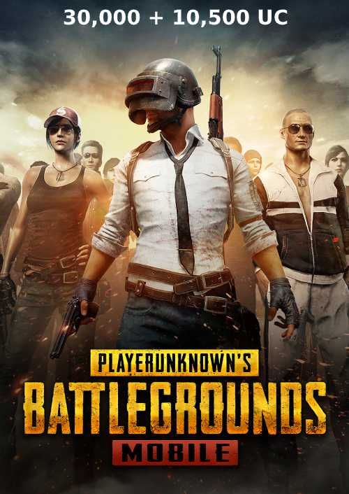 PUBG Mobile 40500 UC, PUBG Mobile Game Key, Loaded (CDKeys)