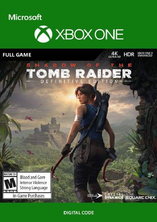 Shadow of the Tomb Raider Definitive Edition Xbox , Xbox One & Xbox Series X/S Game Key, Loaded (CDKeys)