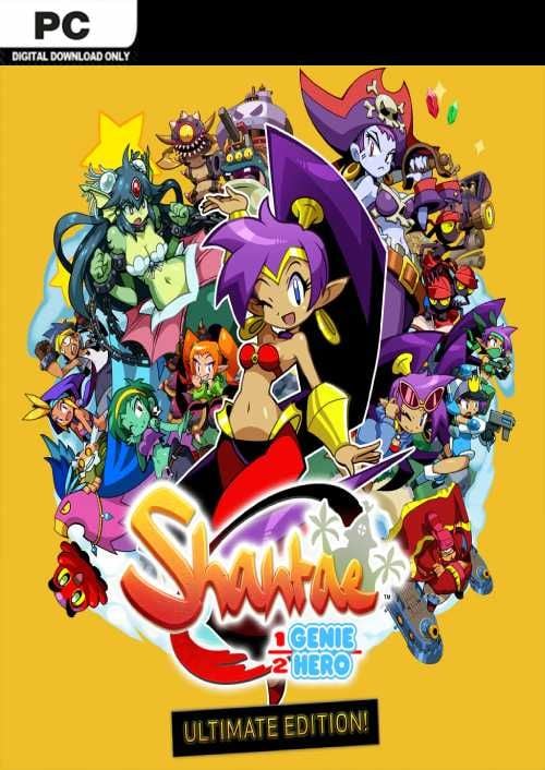 Shantae: Half-Genie Hero Ultimate Edition PC, Steam Game Key, Loaded (CDKeys)