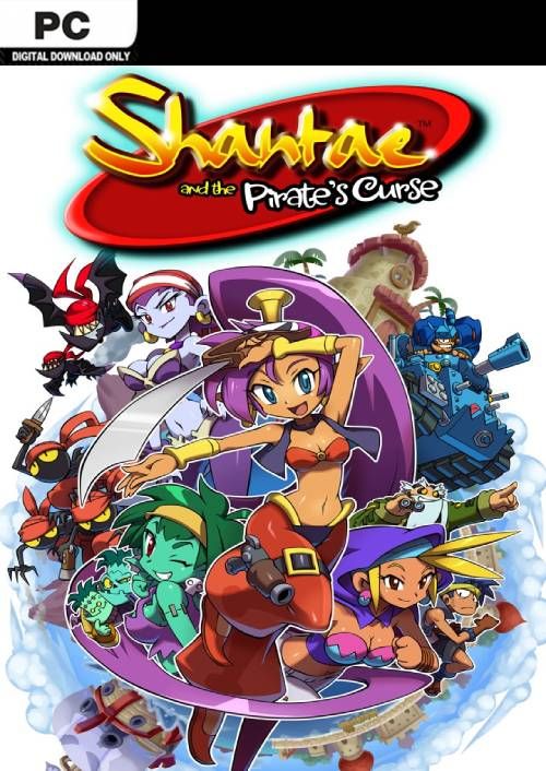 Shantae and the Pirates Curse PC, Steam Game Key, Loaded (CDKeys)