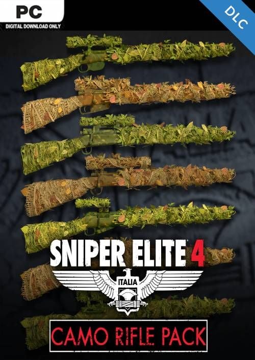 Sniper Elite 4 Camouflage Rifles Skin Pack PC - DLC - PC -  - Loaded