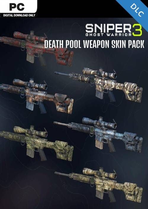 Sniper Ghost Warrior 3 Hexagon Ice weapon skin pack PC - DLC, Steam Game Key, Loaded (CDKeys)