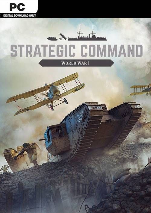 Strategic Command: World War I PC, Steam Game Key, Loaded (CDKeys)