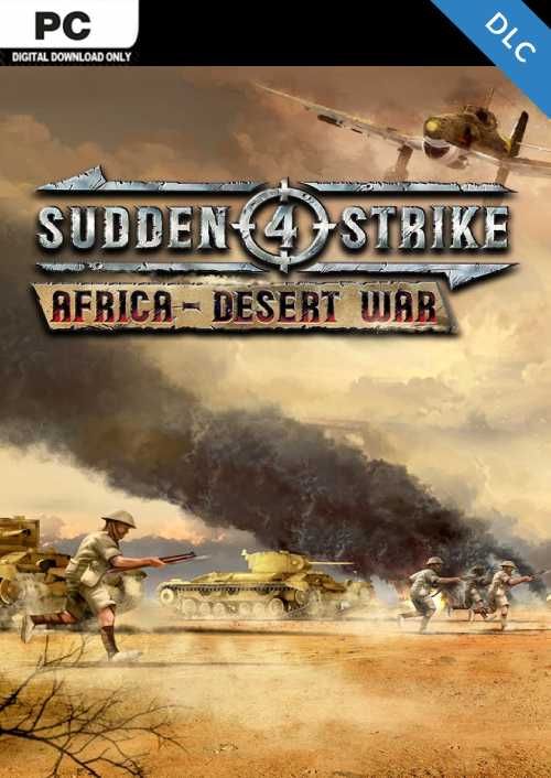 Sudden Strike 4 - Africa: Desert War PC - DLC, Steam Game Key, Loaded (CDKeys)