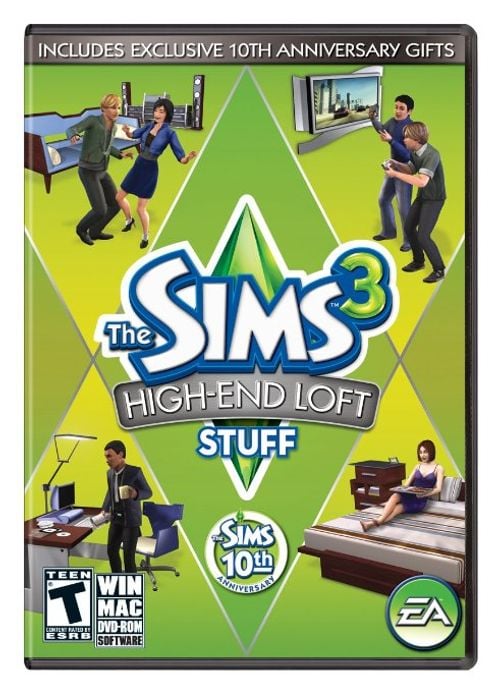 The Sims 3 High End Loft Stuff PC 