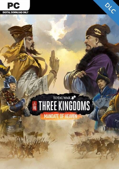 Total War Three Kingdoms PC - Mandate of Heaven DLC , Steam Game Key, Loaded (CDKeys)