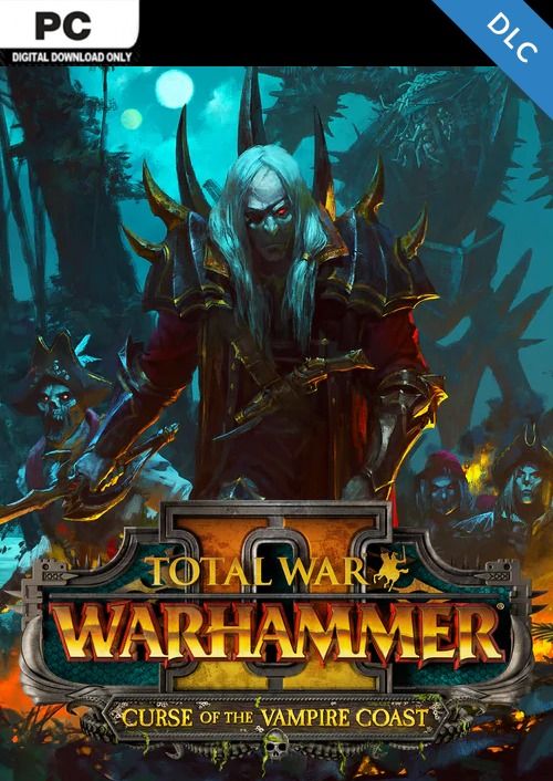 Total War Warhammer II 2 PC - Curse of the Vampire Coast DLC , Steam Game Key, Loaded (CDKeys)