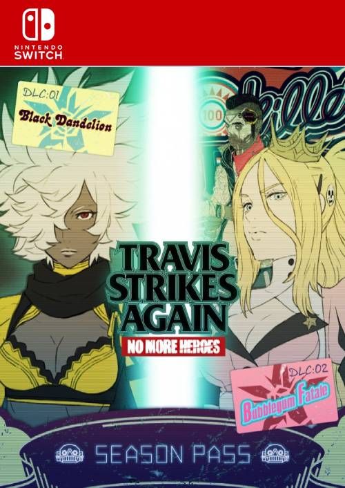 Travis Strikes Again: No More Heroes Season Pass Switch , Nintendo Game Key, Loaded (CDKeys)