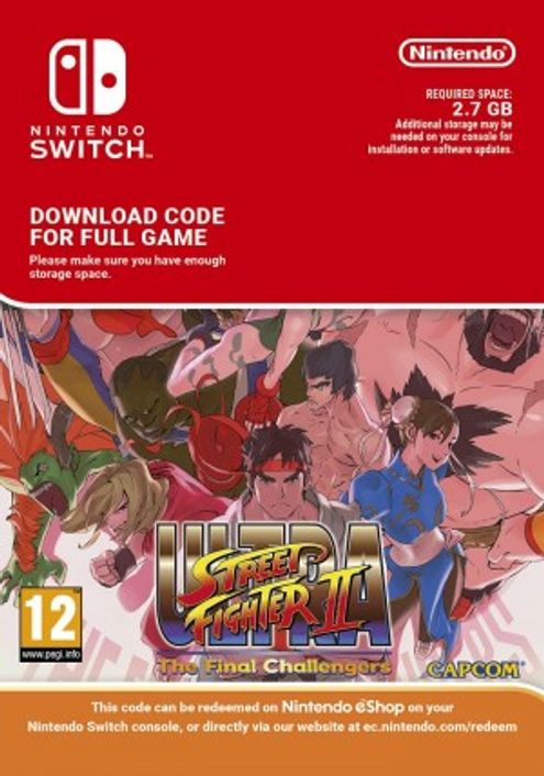 Ultra Street Fighter II: The Final Challengers Switch , Nintendo Game Key, Loaded (CDKeys)