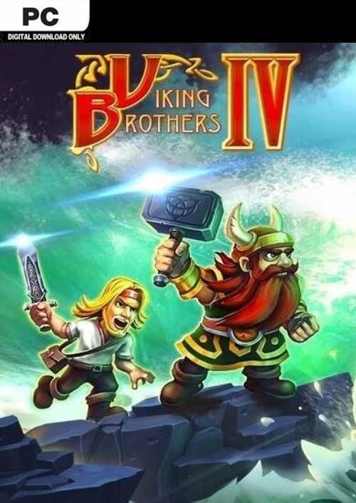 Viking Brothers 4 PC, Steam Game Key, Loaded (CDKeys)