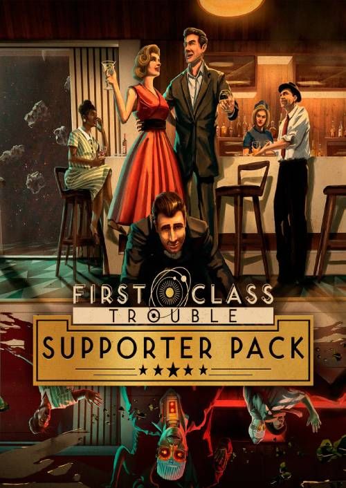 First Class Trouble Supporter Pack PC- DLC, Steam Game Key, Loaded (CDKeys)