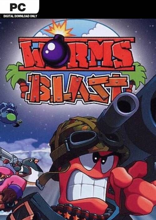 Worms Blast PC, Steam Game Key, Loaded (CDKeys)
