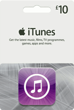 iTunes Gift Card - £10