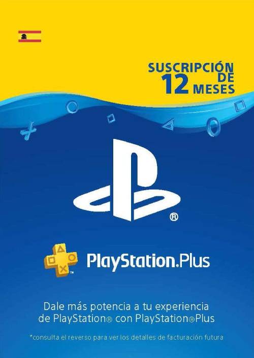 PlayStation Plus (PS+) - Suscripción de 12 meses (España)